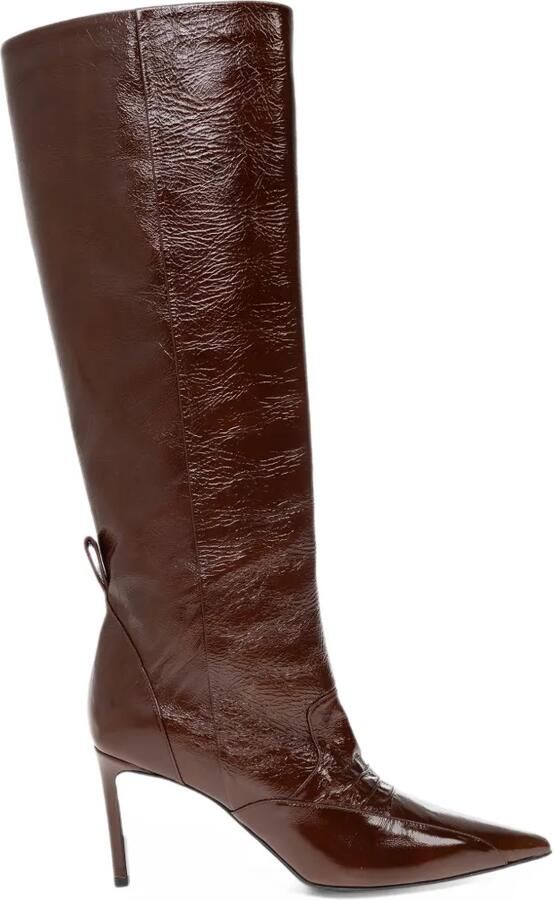 IRO Neo Davyn leather knee-high boots Bruin