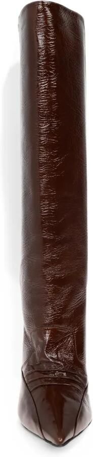 IRO Neo Davyn leather knee-high boots Bruin - Foto 5
