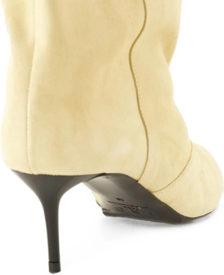 IRO Suède laarzen met open neus Beige - Foto 2