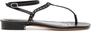 IRO Sandalen met open neus Zwart