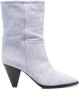 ISABEL MARANT 75mm Rouxa suède laarzen Paars - Thumbnail 1