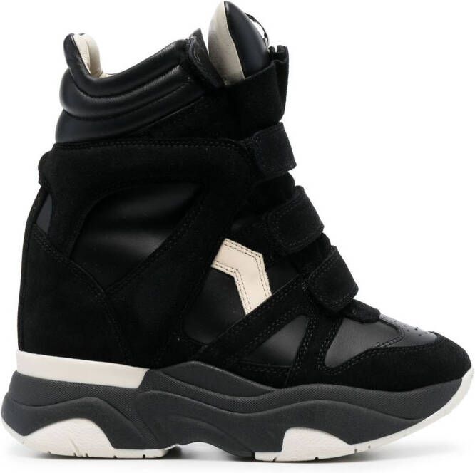 ISABEL MARANT Balskee high-top sneakers Zwart