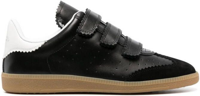 ISABEL MARANT Sneakers met klittenband Zwart