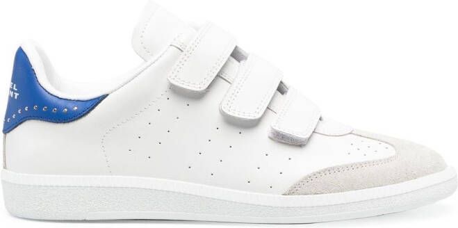 ISABEL MARANT Beth sneakers met klittenband Wit