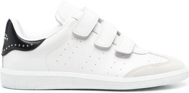 ISABEL MARANT Beth sneakers met klittenband Wit