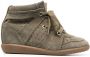 ISABEL MARANT Bobby sneakers met sleehak Groen - Thumbnail 1