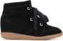 ISABEL MARANT Bobby wedge sneakers Zwart - Thumbnail 1