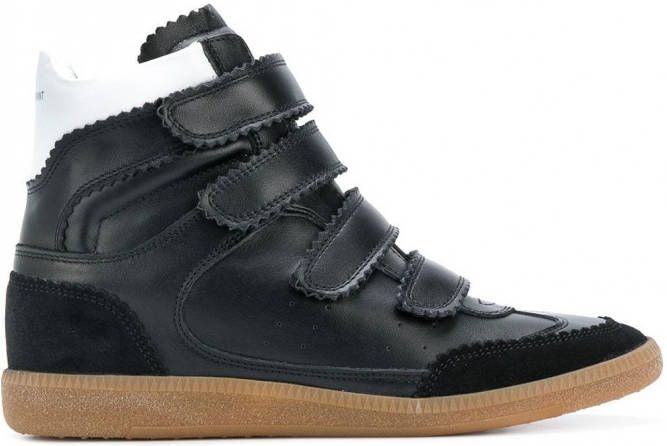 ISABEL MARANT Cameron high top sneakers Zwart