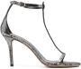 ISABEL MARANT Leren sandalen Zilver - Thumbnail 1