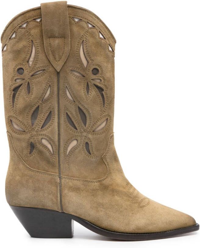 ISABEL MARANT Duerto 40 cowboylaarzen Beige