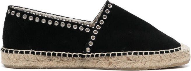 ISABEL MARANT Canae suède espadrilles Zwart