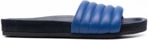 MARANT Helleah gewatteerde slippers Blauw
