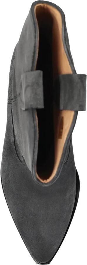 ISABEL MARANT 40 mm Duerto suède enkellaarzen Grijs