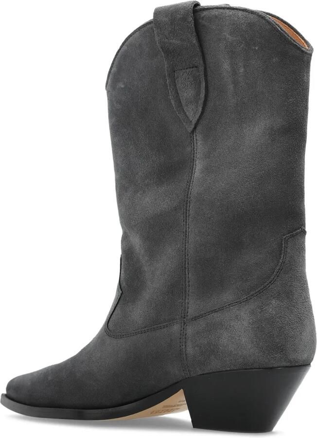 ISABEL MARANT 40 mm Duerto suède enkellaarzen Grijs - Foto 5