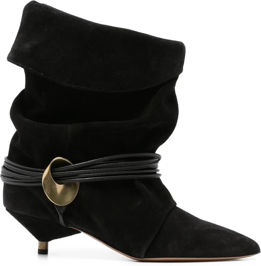 ISABEL MARANT 45 mm Edrika laarzen Zwart