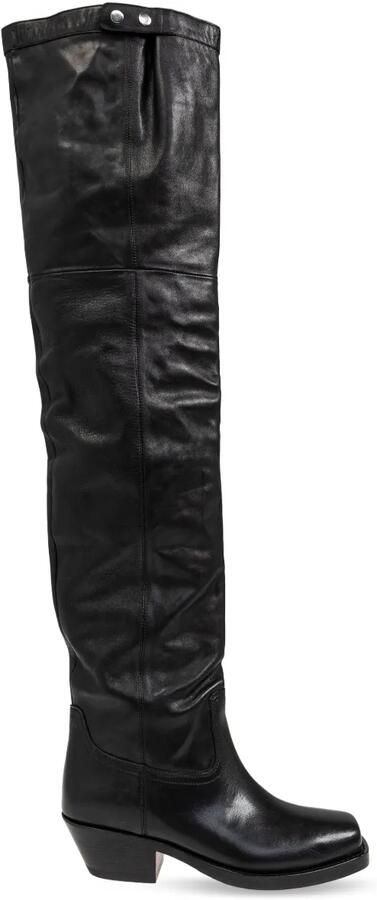 ISABEL MARANT 50 mm Amati laarzen Zwart