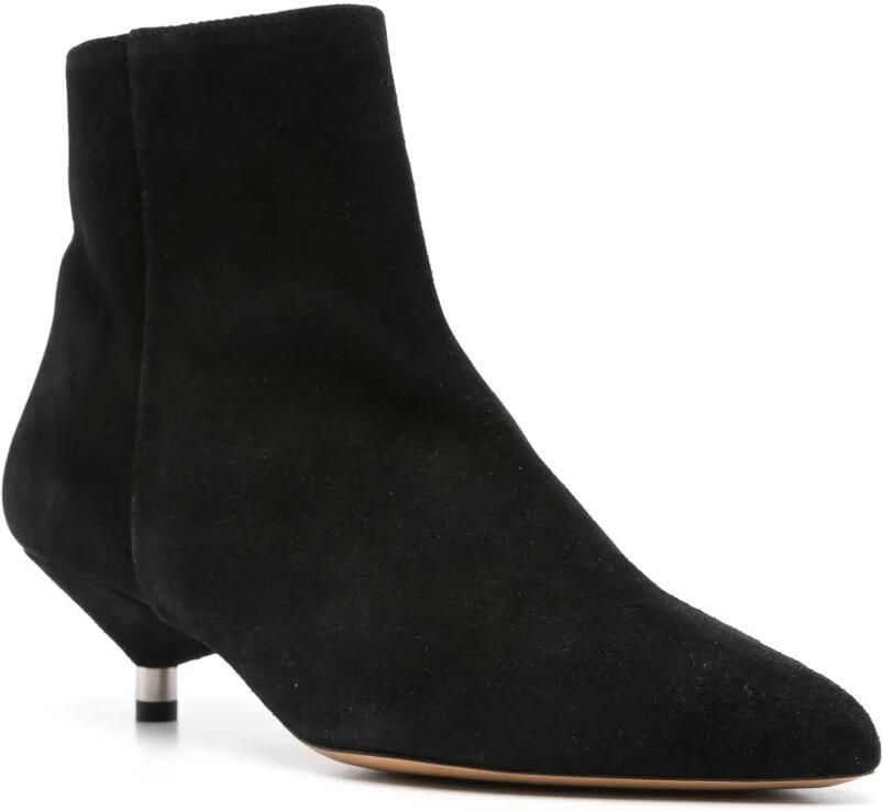 ISABEL MARANT 50 mm Eana enkellaarzen Zwart - Foto 3