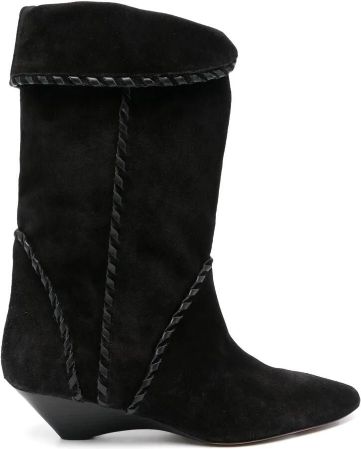 ISABEL MARANT 55 mm Edoa laarzen Zwart