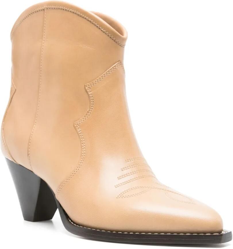 ISABEL MARANT 60 mm Darizo laarzen Bruin - Foto 2
