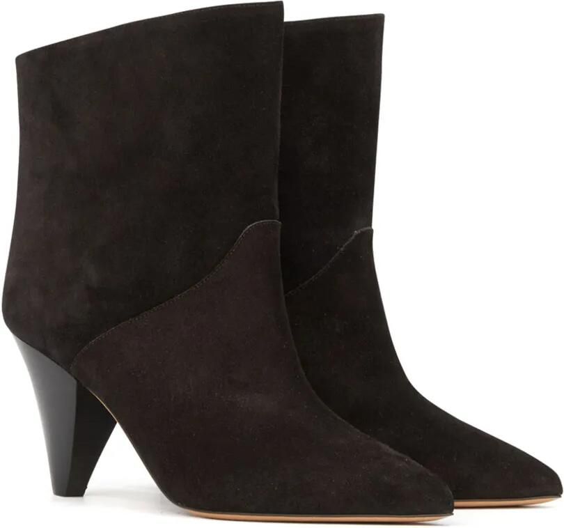 ISABEL MARANT 75 mm Loline suède laarzen Zwart - Foto 3