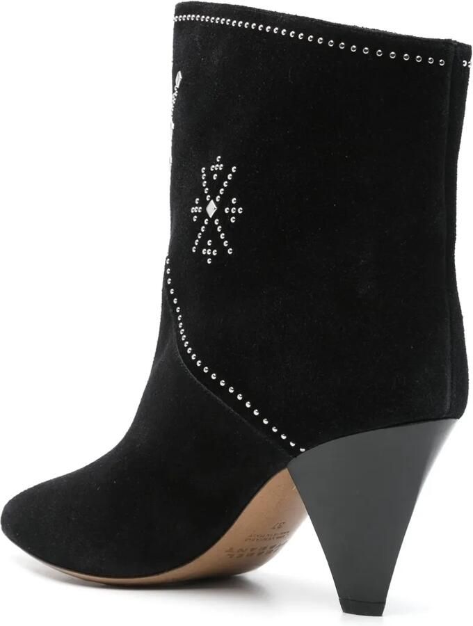 ISABEL MARANT 80 mm Loline laarzen Zwart - Foto 2