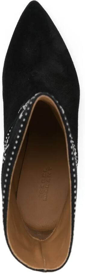 ISABEL MARANT 80 mm Loline laarzen Zwart - Foto 4