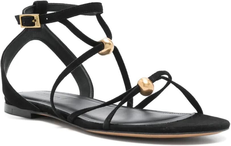 ISABEL MARANT Aeza sandalen Zwart - Foto 2