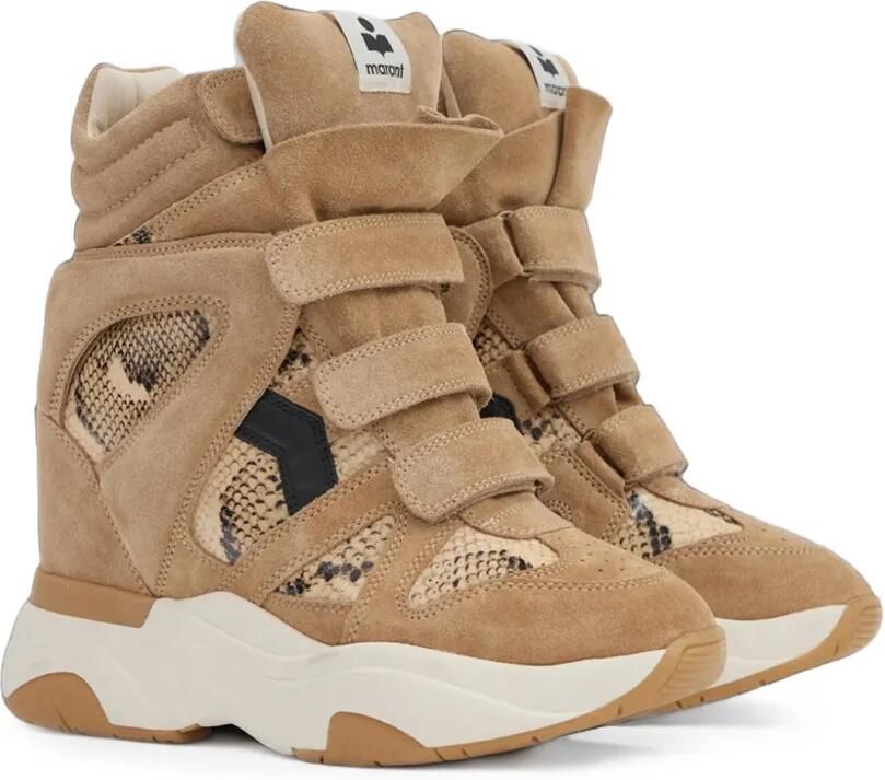 ISABEL MARANT Balskee sneakers Bruin - Foto 5