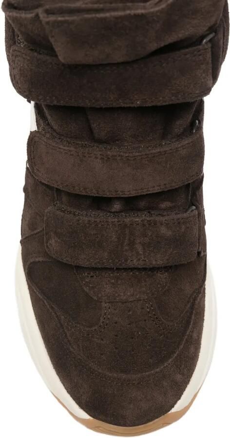 ISABEL MARANT Balskee sneakers met sleehak Bruin - Foto 4