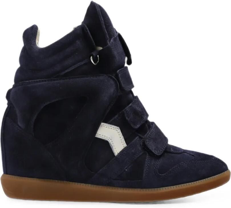 ISABEL MARANT Bekett Ring sneakers met sleehak Blauw