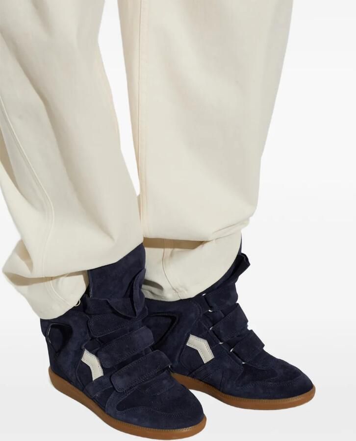 ISABEL MARANT Bekett Ring sneakers met sleehak Blauw - Foto 2