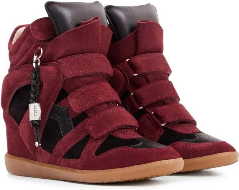ISABEL MARANT Bekett Ring sneakers Rood - Foto 5