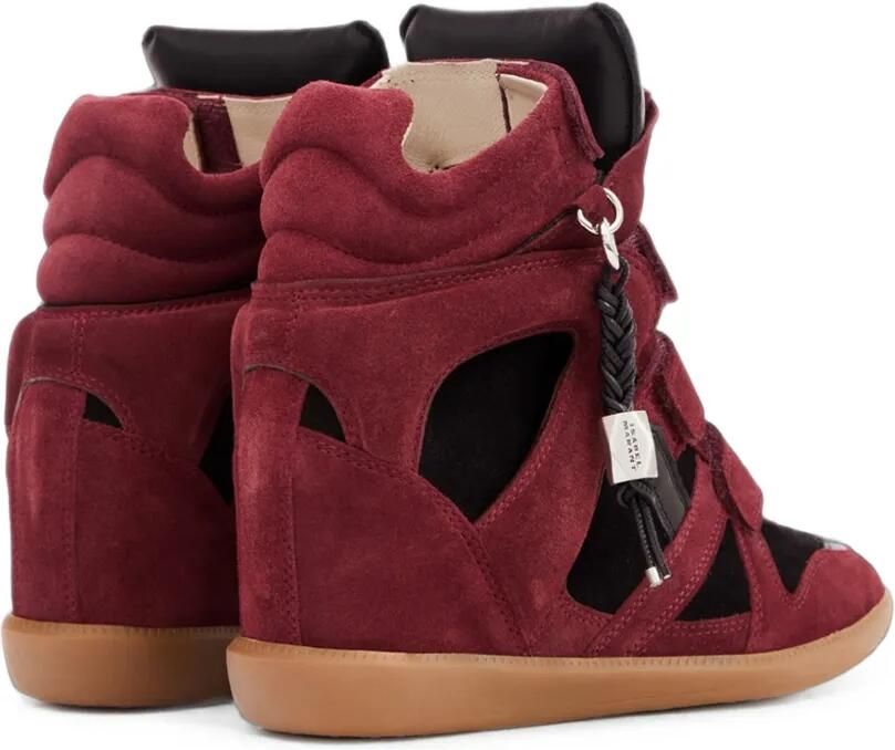 ISABEL MARANT Bekett Ring sneakers Rood - Foto 4