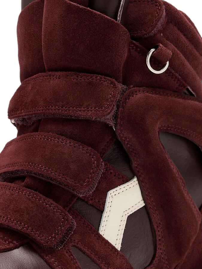 ISABEL MARANT Bekett sneakers met klittenband Rood - Foto 3