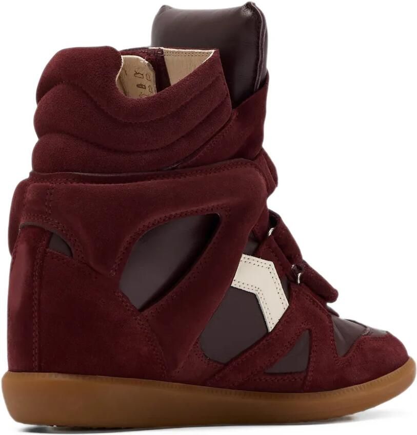 ISABEL MARANT Bekett sneakers met klittenband Rood - Foto 2