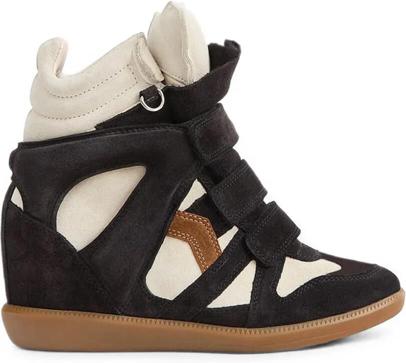ISABEL MARANT Bekett sneakers met klittenband Zwart