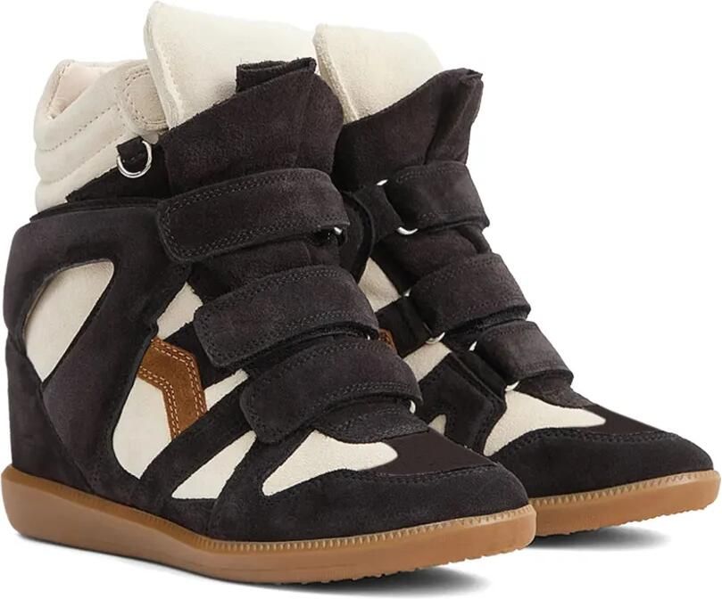 ISABEL MARANT Bekett sneakers met klittenband Zwart - Foto 4