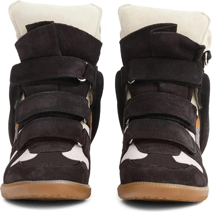 ISABEL MARANT Bekett sneakers met klittenband Zwart - Foto 3
