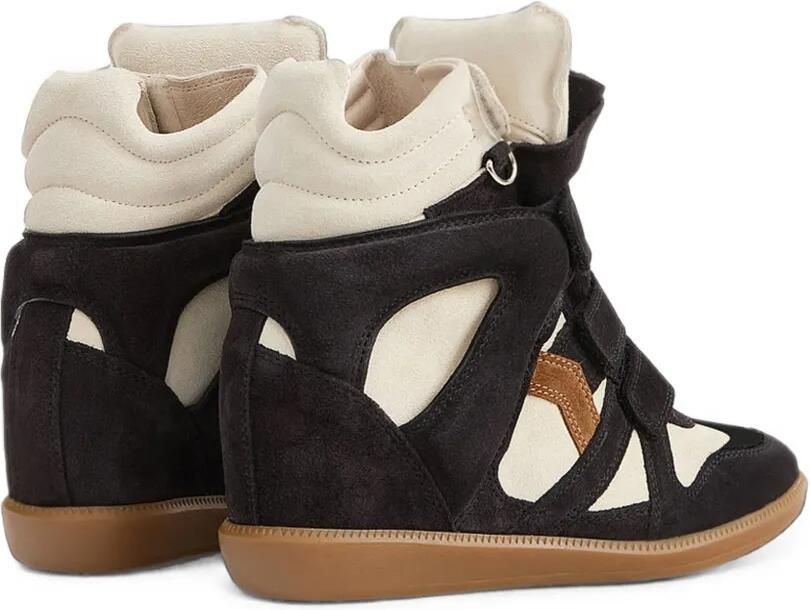 ISABEL MARANT Bekett sneakers met klittenband Zwart - Foto 5