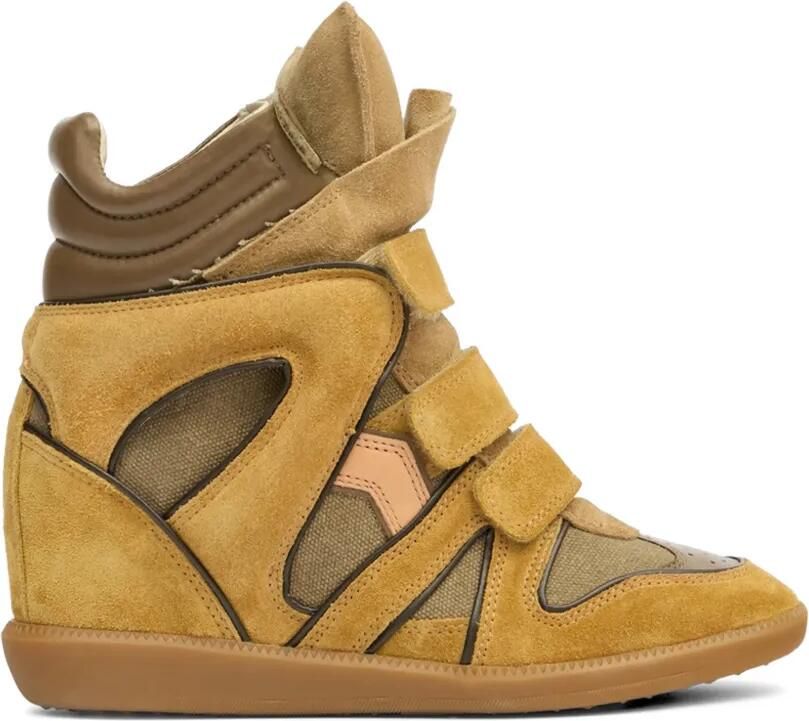 ISABEL MARANT Bekett suède sneakers Beige