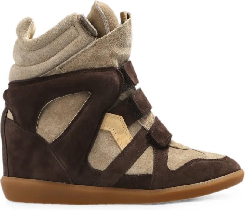 ISABEL MARANT Bekett suède sneakers Bruin