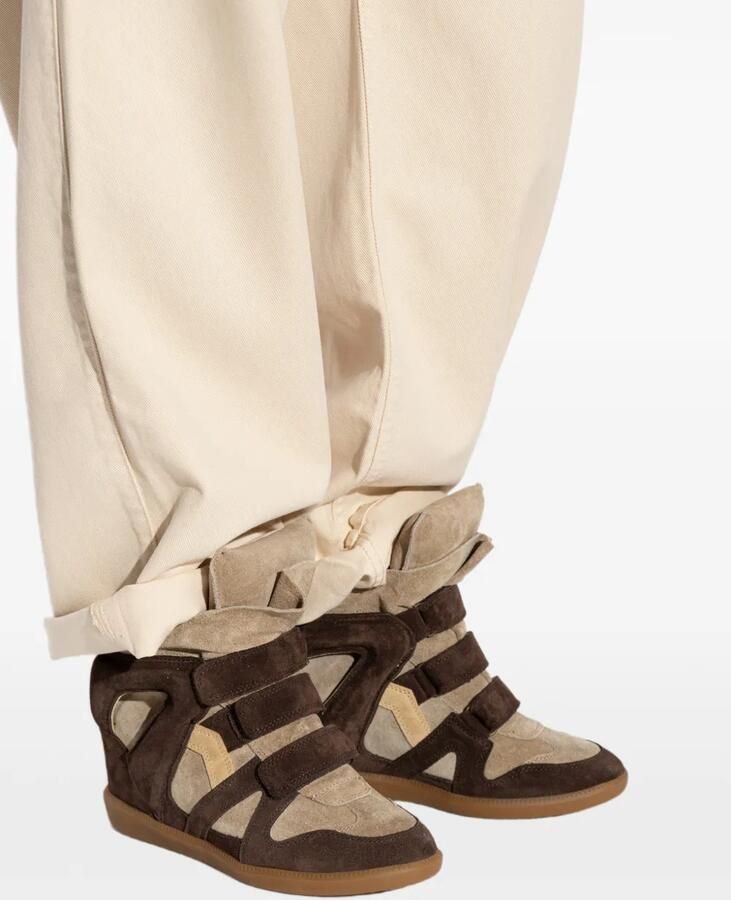 ISABEL MARANT Bekett suède sneakers Bruin - Foto 2