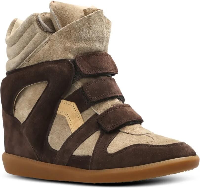 ISABEL MARANT Bekett suède sneakers Bruin - Foto 4