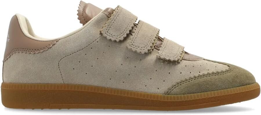 ISABEL MARANT Beth sneakers met klittenband Bruin