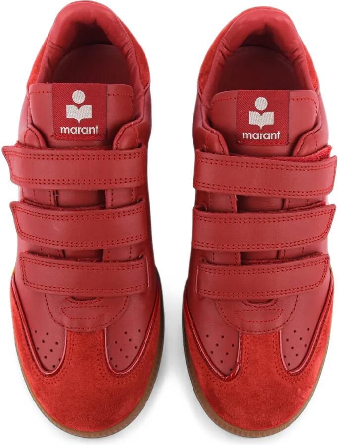 ISABEL MARANT Beth sneakers met klittenband Rood - Foto 2