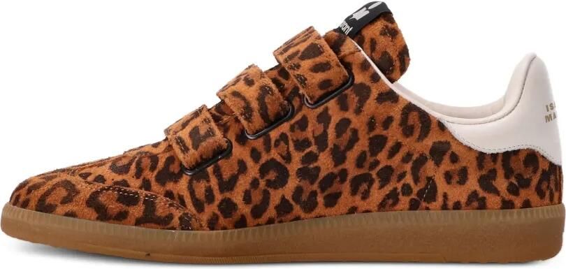 ISABEL MARANT Beth sneakers met luipaardprint Oranje - Foto 5