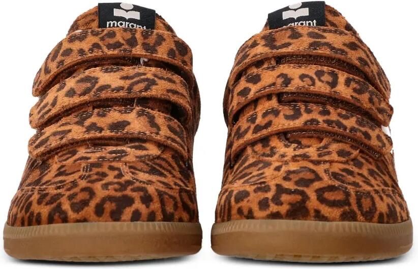 ISABEL MARANT Beth sneakers met luipaardprint Oranje - Foto 2