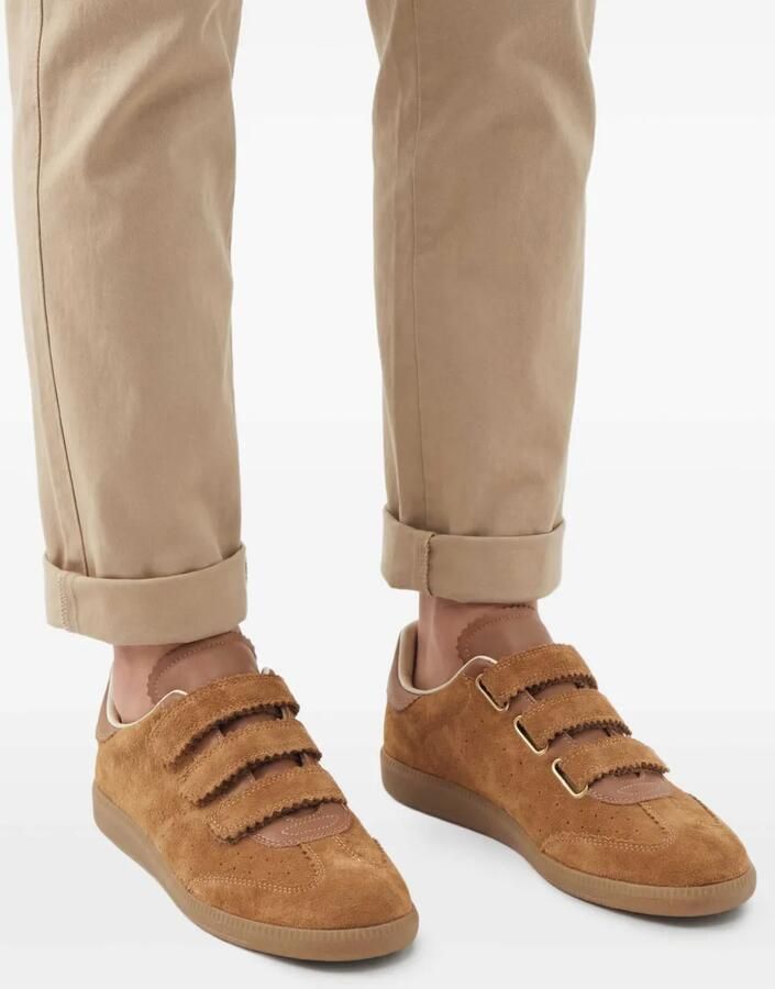 ISABEL MARANT Beth suède low-top sneakers Bruin - Foto 2