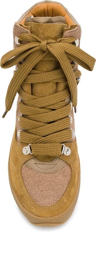 ISABEL MARANT Chunky veterlaarzen Groen - Foto 4