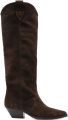 ISABEL MARANT Denvee suède laarzen met Western-stijl Bruin - Bruin